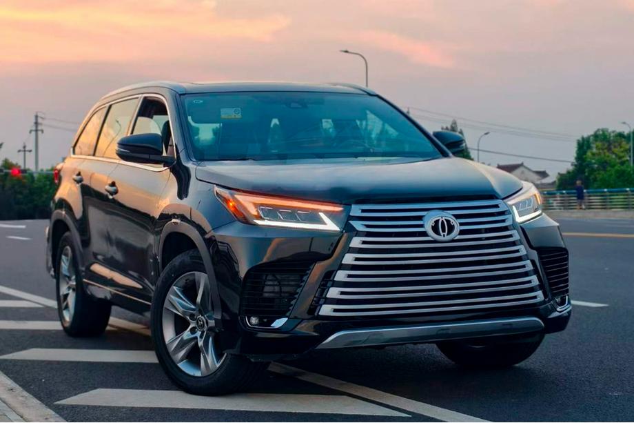 Toyota Highlander 2013-2019 LX600-Style Karosseriekit Foto 1