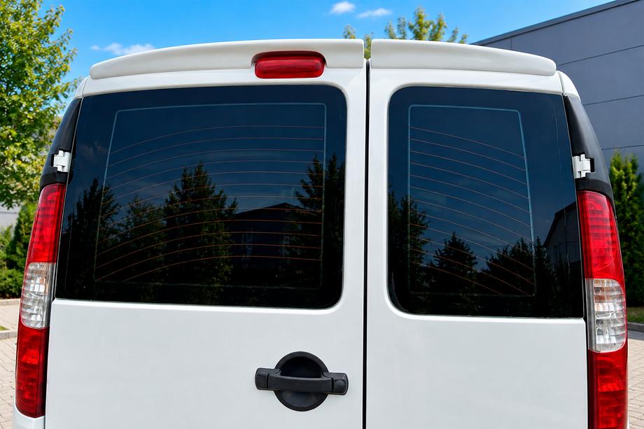 Fiat Doblo I 2001-2005 Heckspoiler Anatomic (Flügeltüren, grundiert zum Lackieren) Image