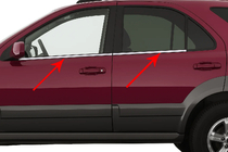 Kia Sorento I BL 2002-2009 Fensterzierleisten Edelstahl (4 Stk) OmsaLine - Italienischer Edelstahl Foto 1