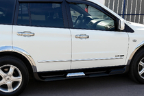 SsangYong Action 2005-2018 Chrom Türgriffblenden (4 Stk, Kunststoff) Foto 1