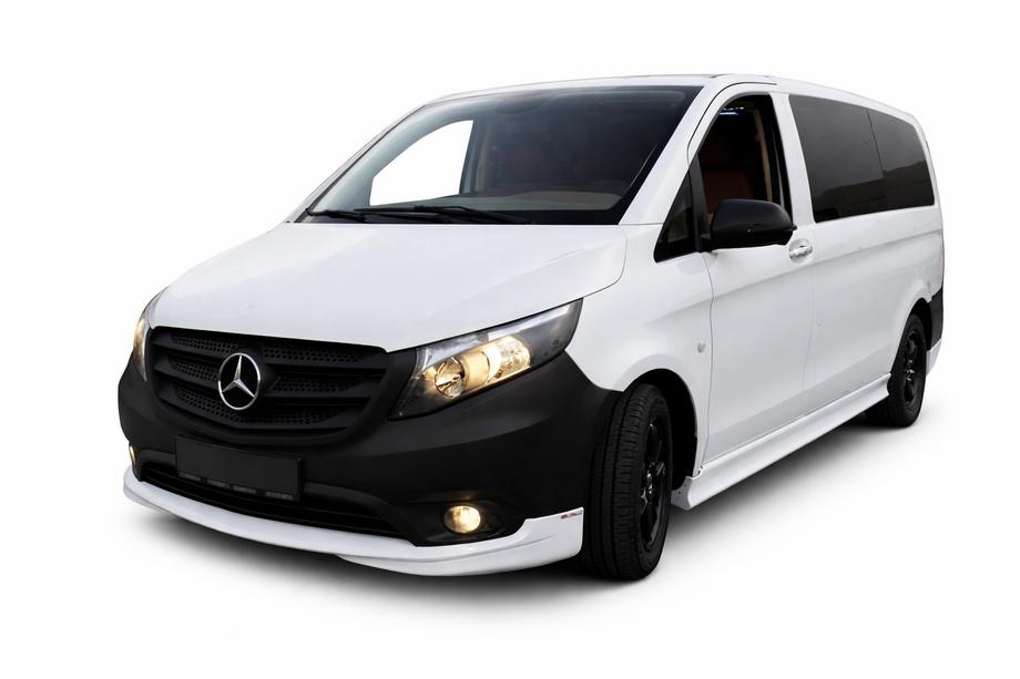 Mercedes Vito/V-class W447 2014- Tuning Frontstoßstangen Ansatz (zum Lackieren) Image
