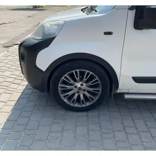 Radlaufverbreiterungen (4 Stk, schwarz)