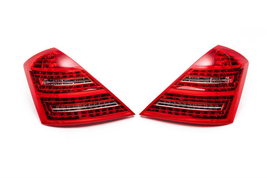 Mercedes S-class W221 2005-2013 Facelift Rückleuchten (OEM, 2 Stk) Foto 2