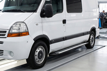 Nissan Interstar 2002-2010 Seitenschweller Line (2 Stk., Aluminium) Foto 1