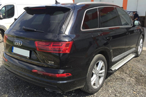 Audi Q7 2015–2026 Trittbretter Allmond Grey (2 Stk., Aluminium) Foto 2