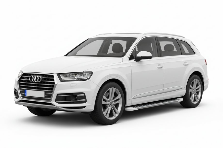 Audi Q7 2015–2026 Seitenschweller Allmond White (2 Stk., Aluminium) Image