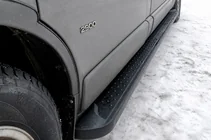 Opel Vivaro 2015-2019 Trittbretter Allmond Black (2 Stk., Aluminium) Foto 4