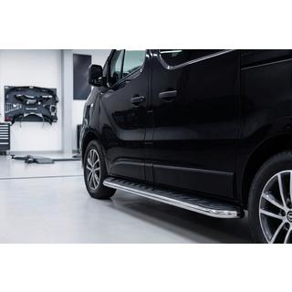 Trittbretter Maydos V1 (2 Stk., Aluminium & Edelstahl) Opel Vivaro 2015-2019 Foto 1