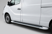 Opel Vivaro 2015-2019 Seitenschweller Allmond White (2 Stk., Aluminium) Foto 1