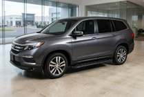 Honda Pilot 2015-2022 Trittbretter Allmond Black (2 Stk., Aluminium) Foto 1