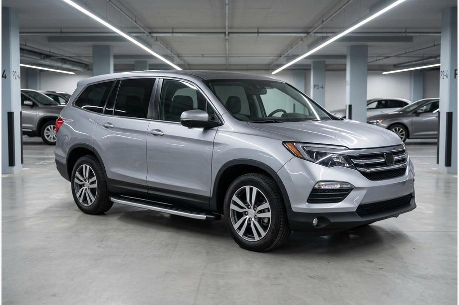 Honda Pilot 2015-2022 Seitenschweller Fullmond (2 Stk., Aluminium) Image