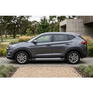 Trittbretter Rainbow (2 Stk., Aluminium) Hyundai Tucson TL 2016-2021 Foto 1