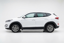 Hyundai Tucson TL 2016-2021 Seitenschweller BlackLine (2 Stk., Aluminium) Foto 1