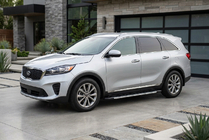 Kia Sorento III UM 2014-2020 Seitenschweller RedLine V1 (2 Stk., Aluminium) Foto 1
