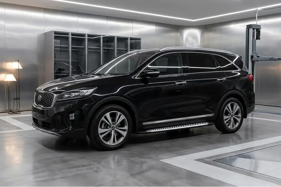 Kia Sorento III UM 2014-2020 Seitenschweller Line (2 Stk., Aluminium) Image