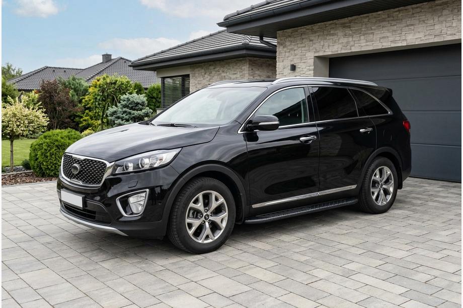 Kia Sorento III UM 2014-2020 Seitenschweller Bosphorus Black (2 Stk., Aluminium) Image