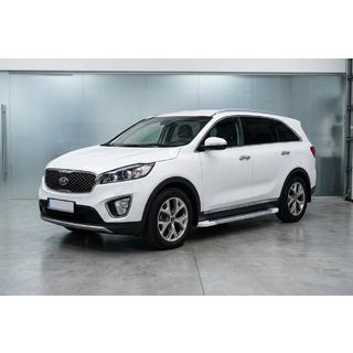 Seitenschweller Allmond White (2 Stk., Aluminium) Kia Sorento III UM 2014-2020 Foto 1