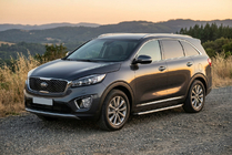 Kia Sorento III UM 2014-2020 Seitenschweller Fullmond (2 Stk., Aluminium) Foto 1