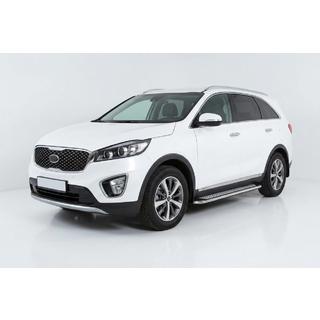 Seitenschweller Maydos V2 (2 Stk., Aluminium & Edelstahl) Kia Sorento III UM 2014-2020 Foto 1