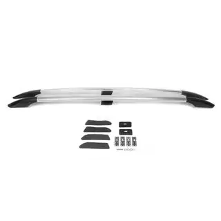 Dachreling CHROM (Kunststoffkappen) Kia Soul II 2013-2018 Foto 4