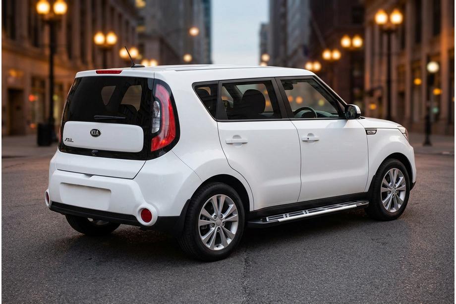 Kia Soul II 2013-2018 Seitenschweller Sunrise (2 Stk., Aluminium) Image