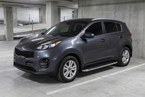Kia Sportage 2015-2021 Trittbretter Maydos V1 (2 Stk., Aluminium & Edelstahl) Foto 1