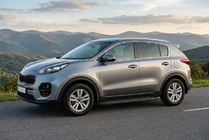 Kia Sportage 2015-2021 Seitenschweller Bosphorus Black (2 Stk., Aluminium) Foto 1