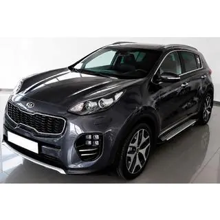 Trittbretter Allmond Grey (2 Stk., Aluminium) Foto 1