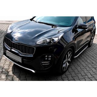Seitenschweller BlackLine (2 Stk., Aluminium) Kia Sportage 2015-2021 Foto 1