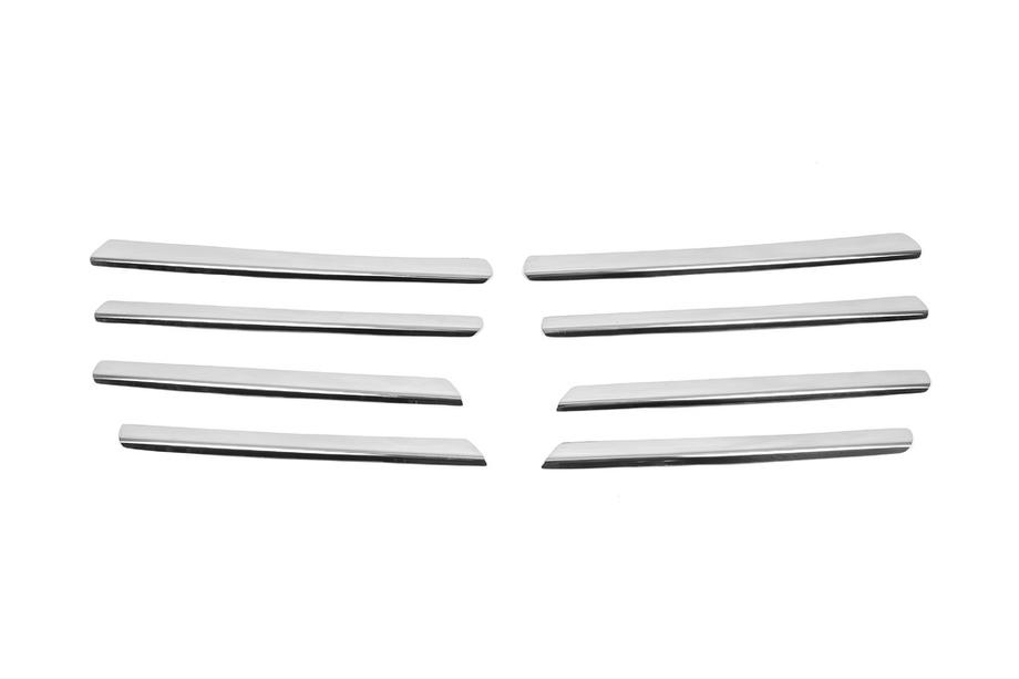 Opel Vivaro 2001–2015 Grill Abdeckungen 2001-2007 (8 Stk, Edelstahl) Foto 3