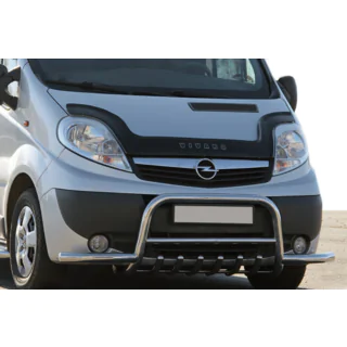 Frontschutzbügel mit Seitenbügeln Exclusive (Edelstahl) Renault Trafic 2001–2015 Foto 3