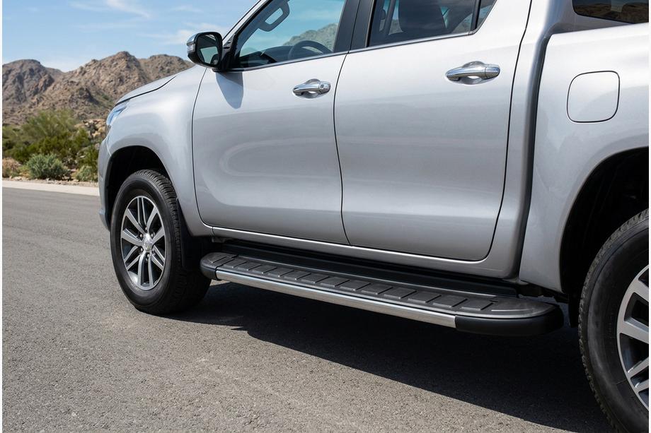 Toyota Hilux 2015- Trittbretter Duru (2 Stk., Aluminium) Image