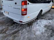 Mercedes Sprinter W906 2006–2018 Seitliche Rohre hinter dem Hinterrad, eckig (2 Stk, Edelstahl) Langversion Foto 9
