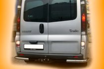 Nissan Primastar 2002-2014 Hintere Eckschutzrohre AK003 (Edelstahl) Foto 3