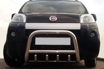 Citroen Nemo 2007-2017 Frontbügel QT006 (Edelstahl) Foto 1