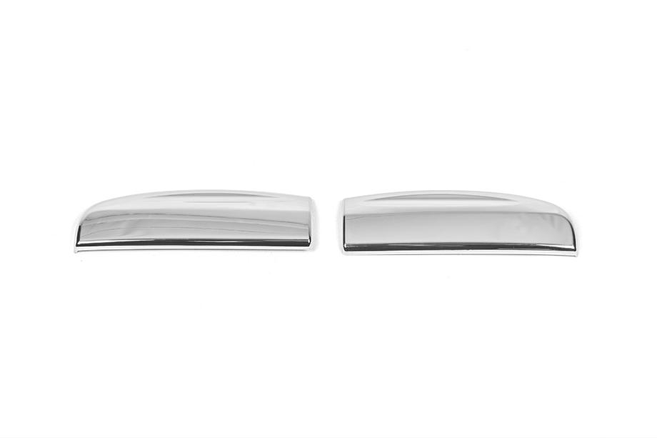 Chevrolet Aveo T200 2002-2008 Chrom Abdeckungen für Türgriffoberteile (2 Stk, Kunststoff) Foto 2