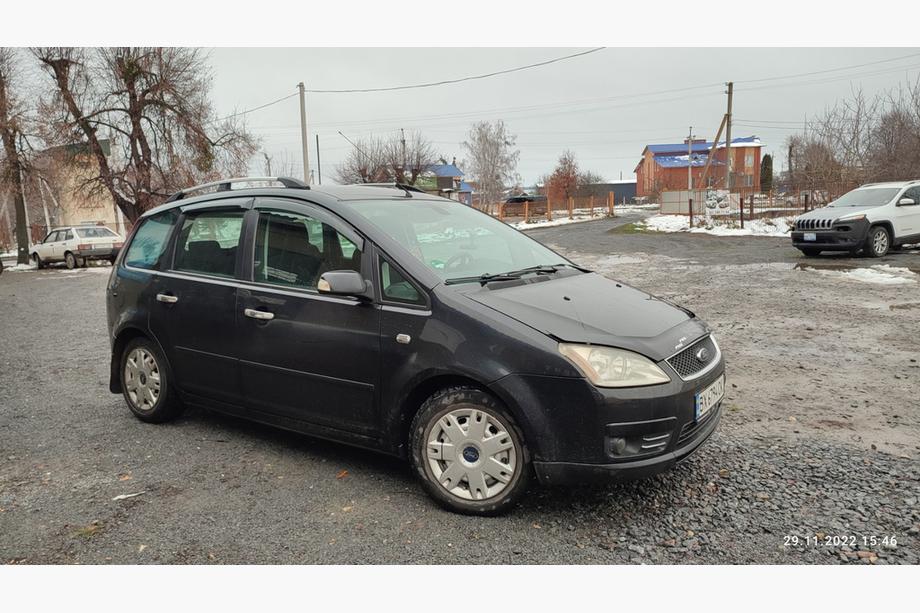 Ford C-Max 2004-2010 Dachreling Chrom Metallfüße Foto 2