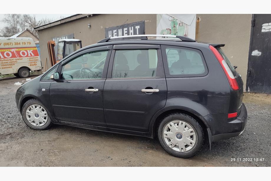 Ford C-Max 2004-2010 Dachreling Chrom Metallfüße Foto 3