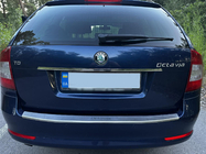 Skoda Octavia II A5 2010-2013 Chromleiste über dem Kennzeichen Carmos (Edelstahl) Foto 6