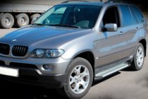 BMW X5 E53 1999–2006 Trittbretter Allmond Grey (2 Stk, Alu) Foto 2