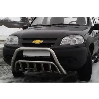 Frontbügel WT002 (Edelstahl) Chevrolet Niva 1998-2020