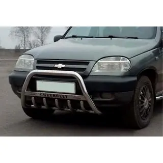 Frontbügel WT004 Edelstahl Chevrolet Niva 1998-2020 Foto 2