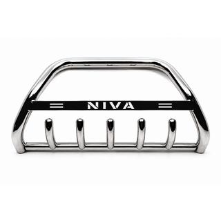 Frontbügel WT004 Edelstahl Chevrolet Niva 1998-2020 Foto 3