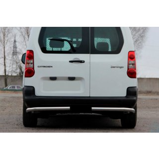 Hintere Eckschutz AK003 (Edelstahl) Citroen Berlingo 2008-2018 Foto 1