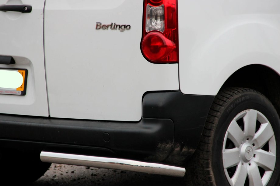 Peugeot Partner Tepee 2008-2018 Hintere Eckschutz AK-003 (Edelstahl) Foto 2