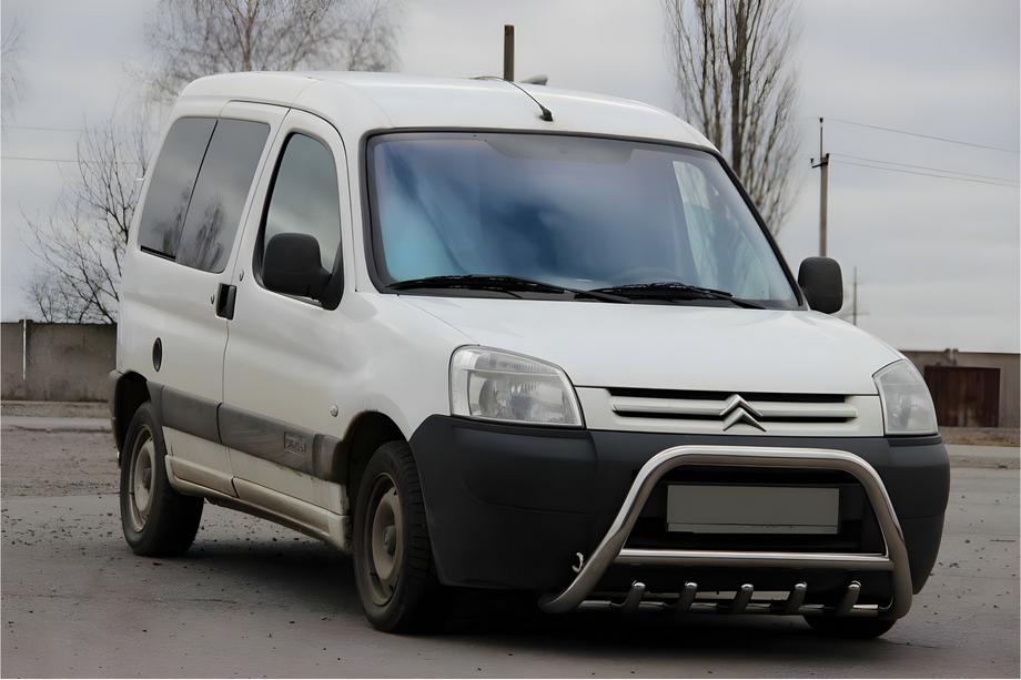 Citroen Berlingo 1996-2008 Frontbügel WT003 Edelstahl 60mm Foto 3