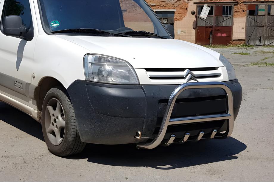 Citroen Berlingo 1996-2008 Frontbügel WT003 Edelstahl 60mm Foto 5