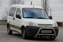 Peugeot Partner 1996-2008 Frontbügel WT003 (Edelstahl) Foto 1