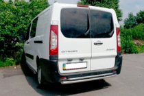 Fiat Scudo 2007-2015 Heckbügel AK002-Doppelt (Edelstahl) Foto 3