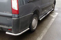 Fiat Scudo 2007-2015 Hintere Eckschutzrohre AK003 (2 Stk., Edelstahl) Foto 1